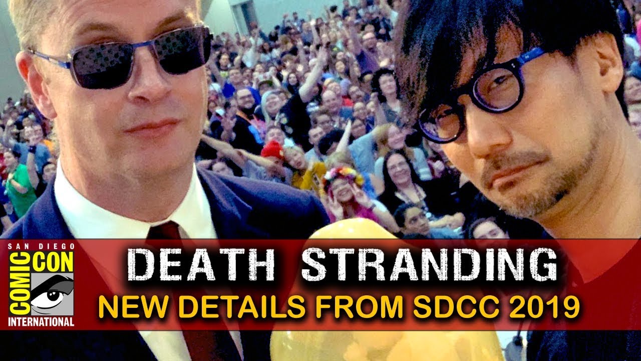 games people play Death Stranding - Heartman DIES 60 Times A Day! | SDCC 2019 New Details!