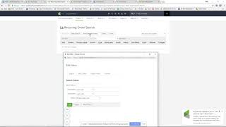 How do I view a report of active subscriptions in Infusionsoft?