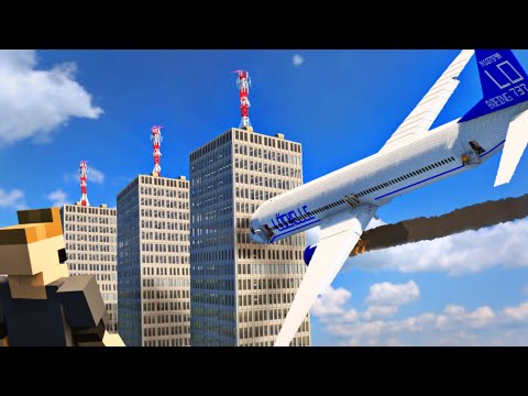Видео: Реалистичное Крушение Боинга 737 #2 | Teardown