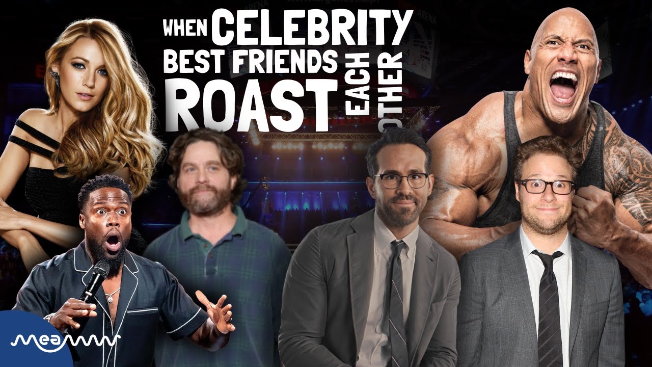 When Celebrity Best Friends Roast Each Other YouTube