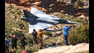 F4 PHANTOMS FLYING LOW WITH MANY INTERNATIONAL JETS IN GREECE  4K