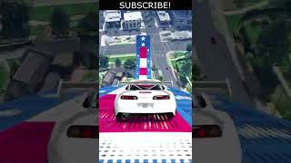 Toyota Supra Jz80 Mega Ramp Challenge Gta 5 Gta 5 Shorts
