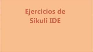 SIKULI IDE - Ejemplos
