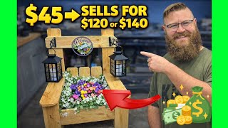$25 Fence Pickets → $120 Planter