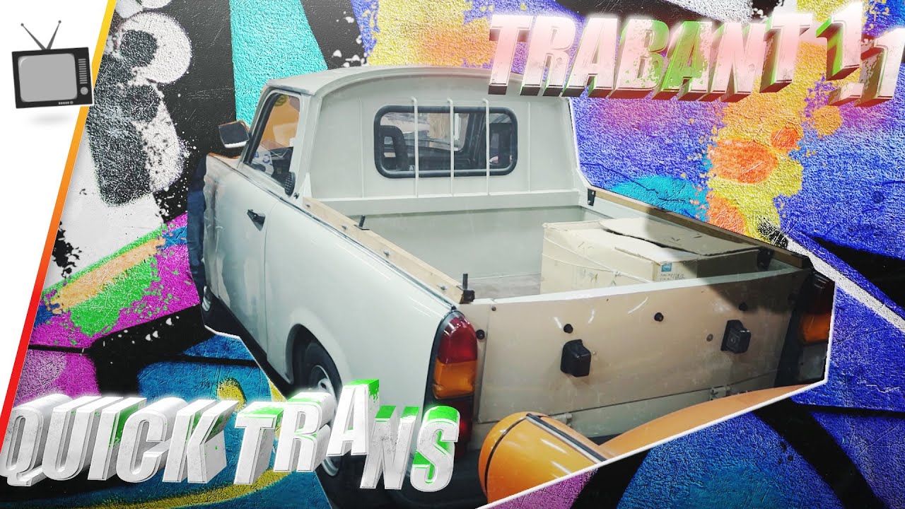 Nur weitere verzweifelte Versuche? Trabant 1.1 Quick Trans und Caro Up Pick Up Prototypen.