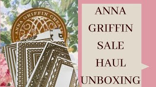 Anna Griffin Sale- Create at Home 2021 UNBOXING HAUL