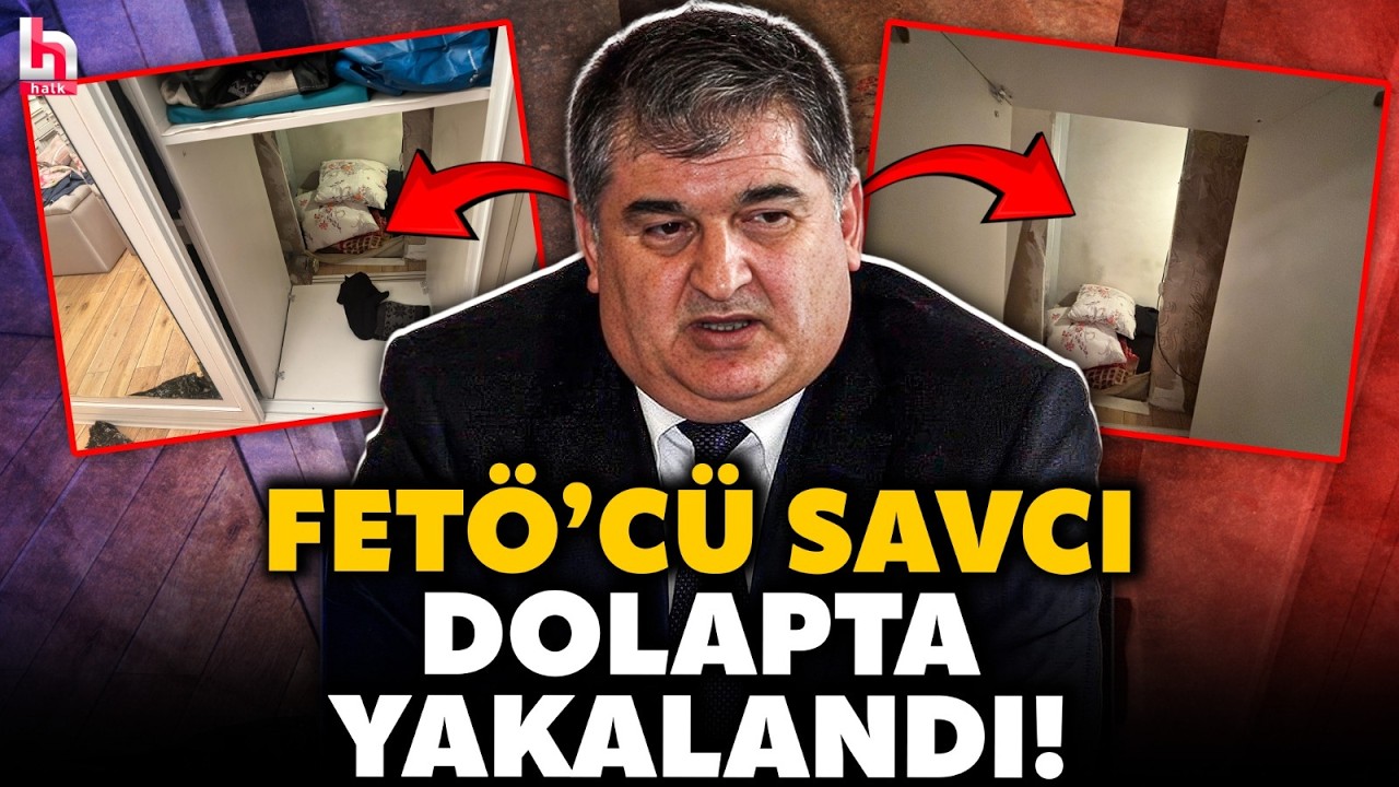 10 yıldır gri listede aranıyordu! FETÖ'cü savcı Şadan Sakınan elbise dolabında yakalandı!