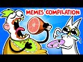 Animation Memes Compilation |Hi Hungry I&#39;m Dad  | Ted and Pet