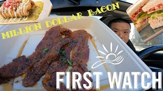 FIRST WATCH | Carnitas Burrito, Monterey Club Sandwich & Million Dollar Bacon 🌯🥪🥓