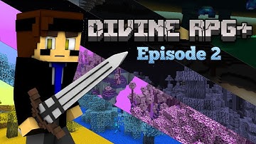 Divine RPG Plus E2 Base & Ore Doubling (Minecraft Modded Survival)