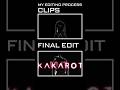 MY EDITING PROCESS #animeedit#trending#youtubeshorts