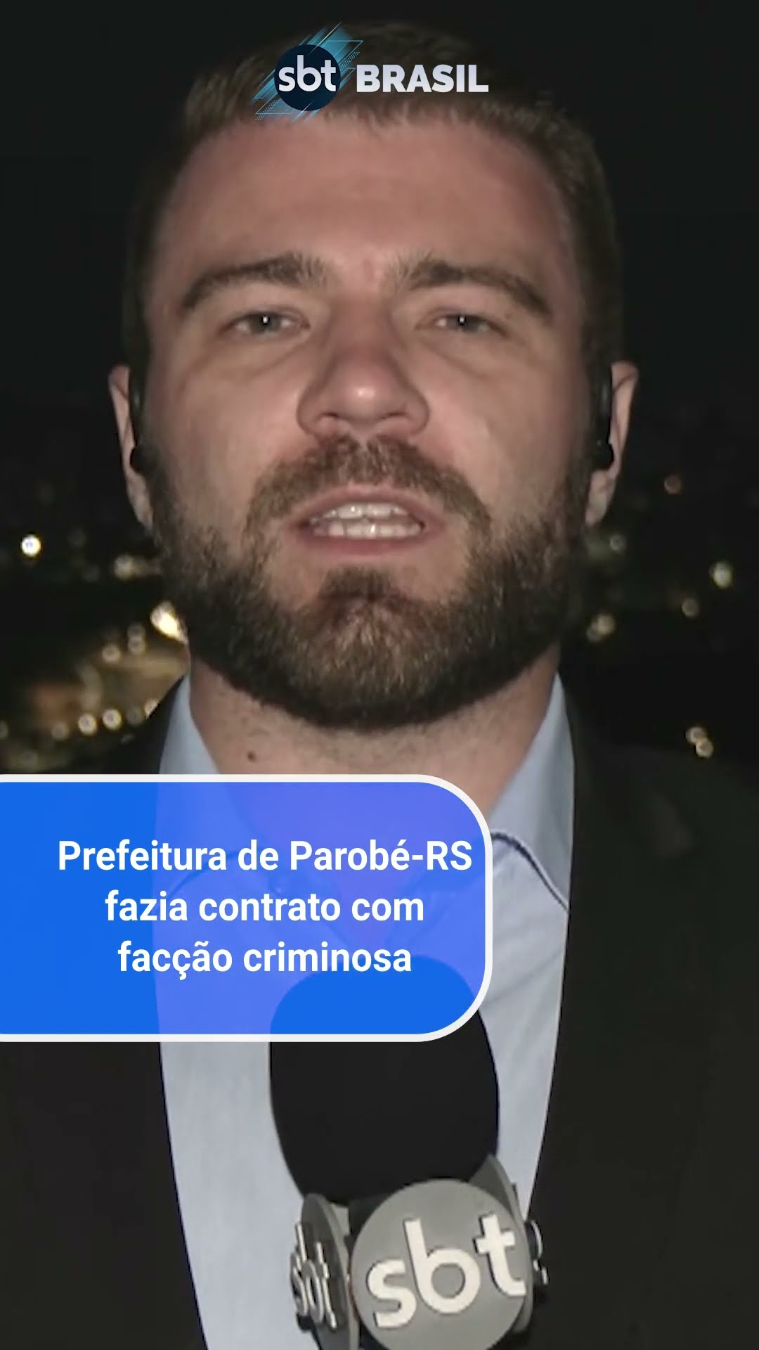 Facção criminosa negociou contratos com prefeitura do Rio Grande do Sul | SBT Brasil (18/12/24)