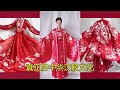 【汉服】真正的中华汉服文化，太惊艳了！#汉服穿搭 #汉服 #大明少女 最惊艳的颜色：中国红