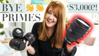 Replacing ALL my prime lenses with ONE zoom lens?! | Canon RF 28-70 f/2.0 Review