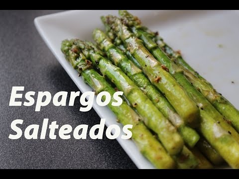 Espargos, como preparar ? # 2  | Espargos Salteados | Aspargos Como Fazer