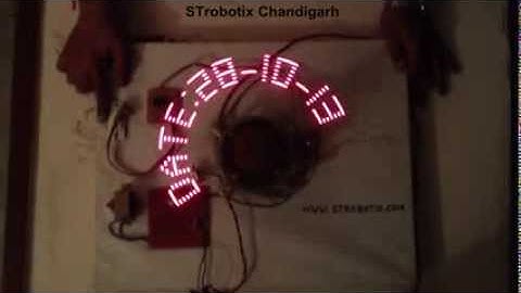 Propeller Clock Construction ,Assembly ,Programming and PCB making