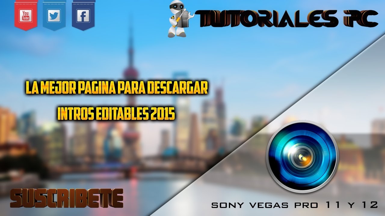 Intros De Peliculas Editables Sony Vegas