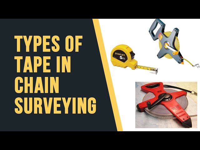 5 Types of Tapes Used in Surveying - The Constructor