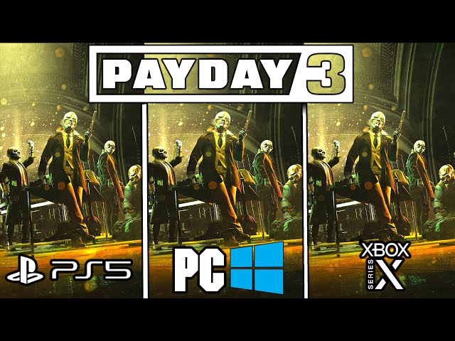 PayDay 3 é igual nas consolas e PC