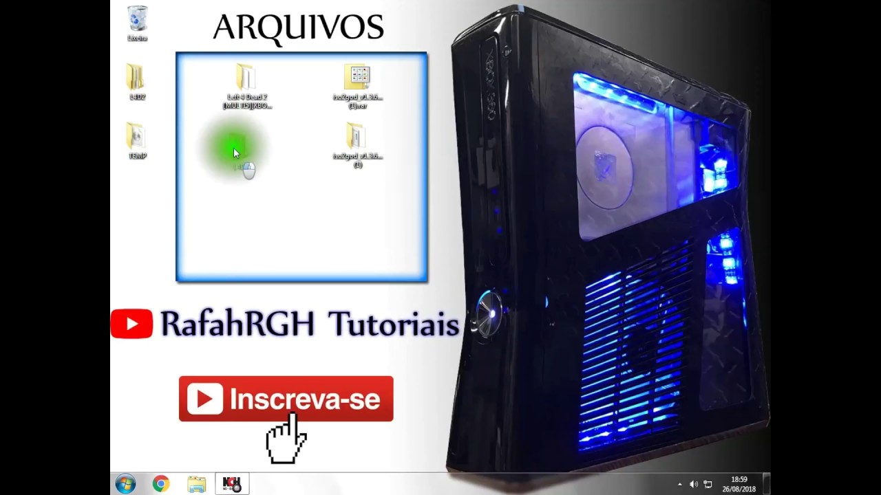 COMO CONVERTER ISO EM GOD XBOX 360 RGH YouTube