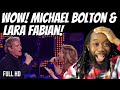 Lara Fabian &amp; Michael Bolton- The Prayer  REACTION -These two are vocal monsters! First time hearing