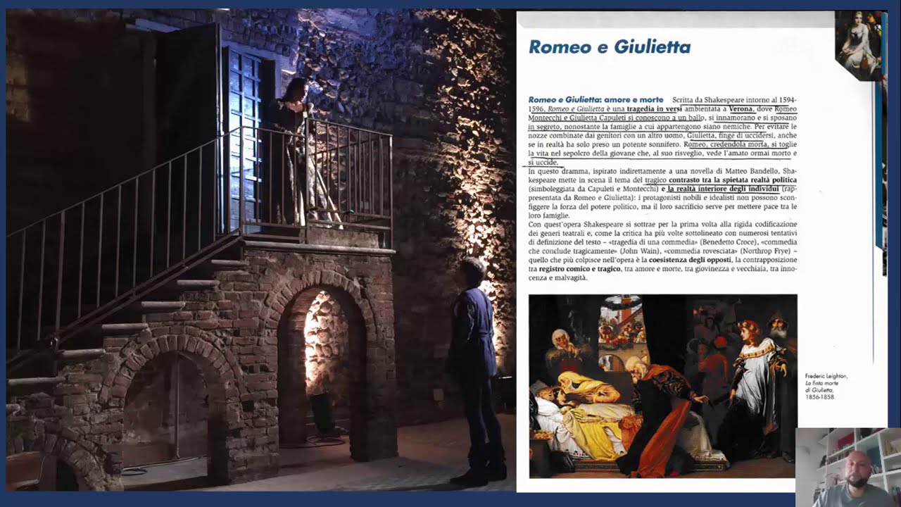 Shakespeare - Romeo e Giulietta - "Scena del balcone" - YouTube