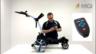 MGI Zip Navigator Electric Golf Caddy | Instructional Video