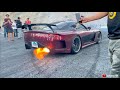 Veilside RX-7 INSANE 2 Step, Donuts & Launch!