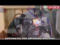 AUTOMATIC TOP GRINDING MACHINE FOR WOOD CUTTING DISC