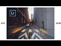 Editing City Photos in Adobe Lightroom with NO PRESETS