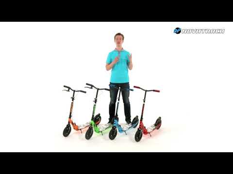 Самокат Novatrack POLIS с надувными колёсами Самокат Novatrack POLIS с надувными колёсами