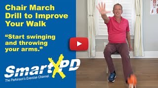 Chair Drill That Helps You Swing Your Arms When You Walk
