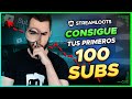 TIPS para CONSEGUIR tus PRIMEROS 100 SUBS 💥