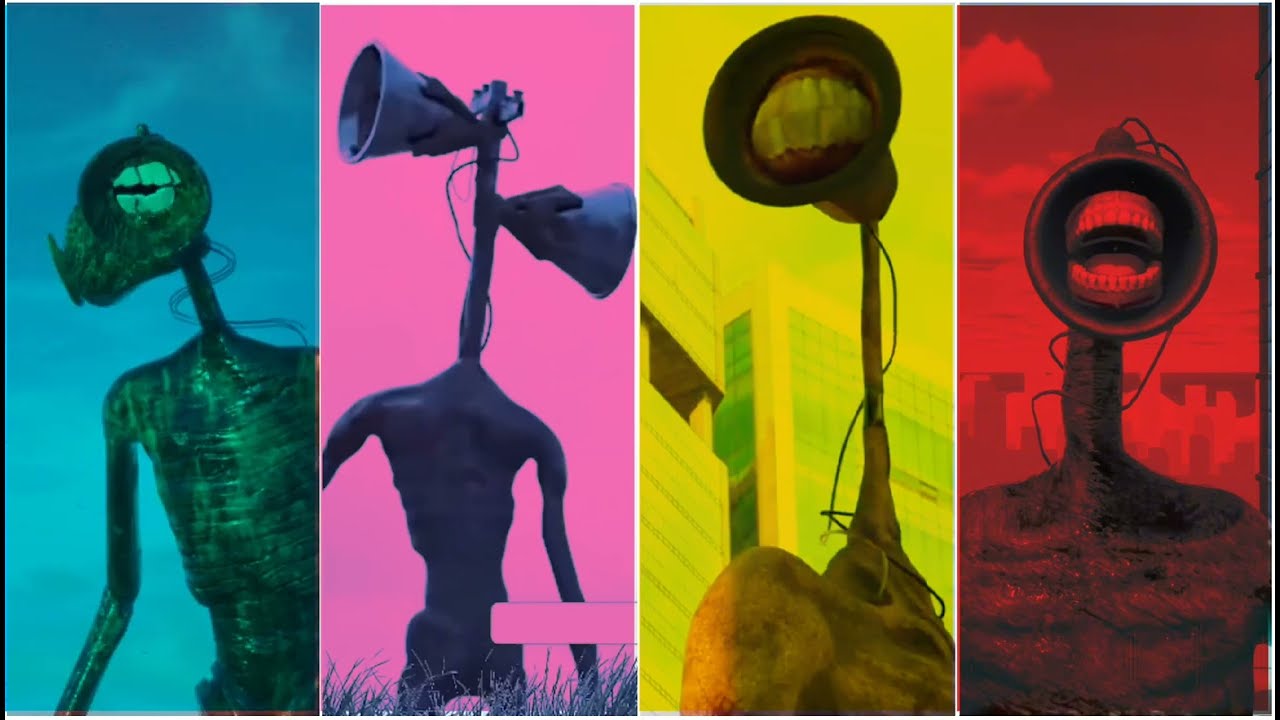 MIX - Siren head combo coffin dance music meme song Siren MAN MEGA BATAL combo coffin dance memes 