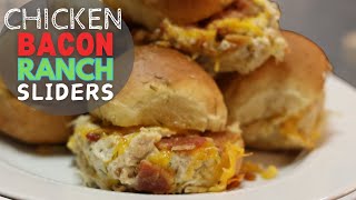 Delicious Chicken Bacon Ranch Sliders That Will Leave You Craving For More!