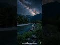 【睡眠導入BGM】何も考えたくない夜に。長野の山川と美しき星空 #deepfocus #寝落ち音楽 #studymusic #music #relaxingbgm #lofi