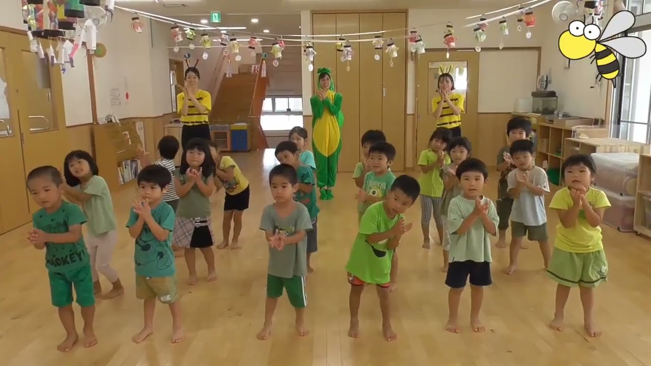 R4年度　すいか組　はらぺこカマキリを踊ったよ♪