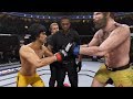 Bruce Lee vs. Destroyer (EA sports UFC 3) - Crazy UFC 👊🤪