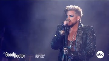 Adam Lambert performed his version of the song, "I can