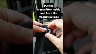 How to hide Hollyland Lark M2 mic transmitter #hollylandlarkm2 #hollyland #microphone