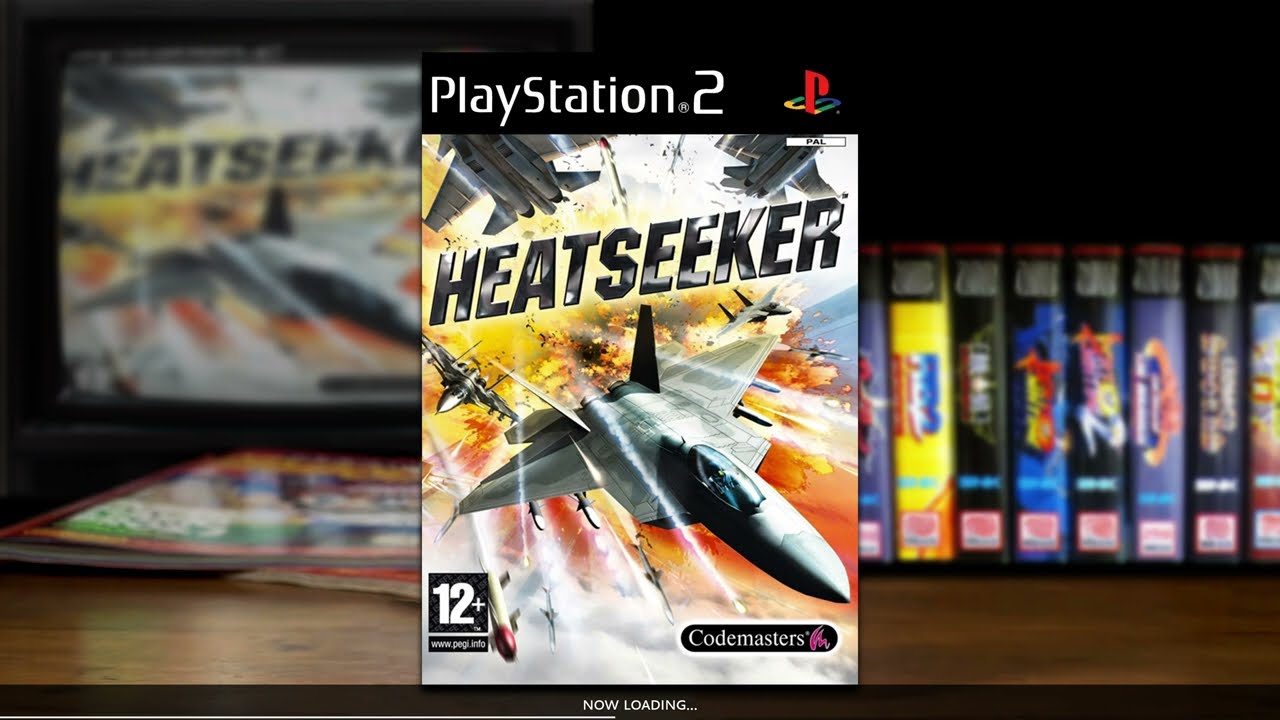 LRPS2 Retroarch Core Showcase: Playing Heatseeker with Duimon CRT Shaders!