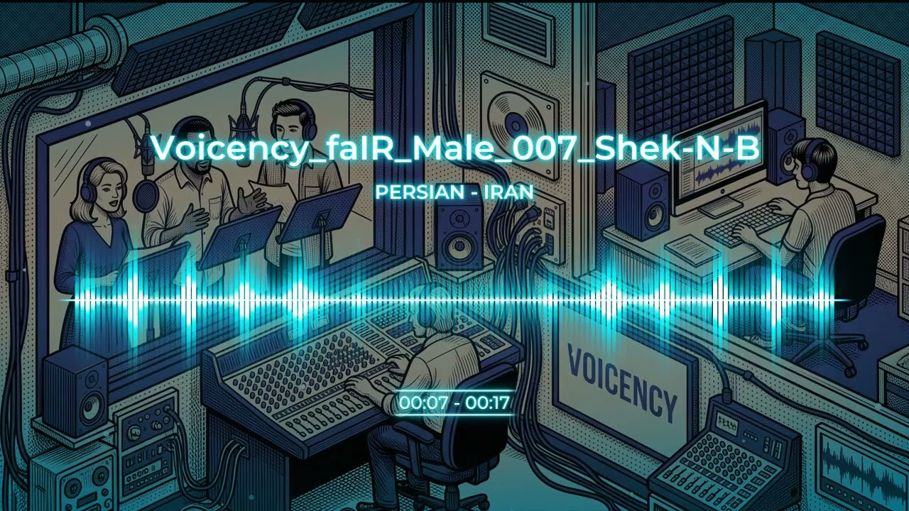Persian Male Voice - Voicency_faIR_Male_007_Shek-N-B