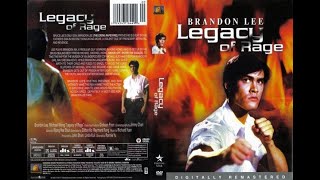 1986 Legacy Of  Rage DVD Original  BRANDON LEE