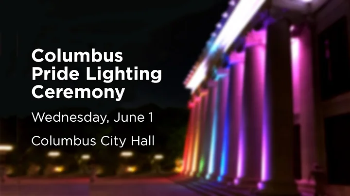 Columbus Pride Lighting Ceremony 2022