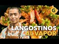 BAJO EL MAR: LANGOSTINOS al VAPOR 🦐 por Walter Lui | El Gourmet