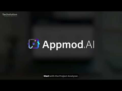Appmod.AI - your enterprise’s fast lane to code modernization - video from Techolution