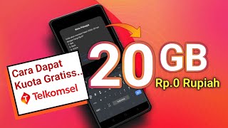 Cara Mendapatkan Kuota Gratis Telkomsel | Kuota Gratis Telkomsel