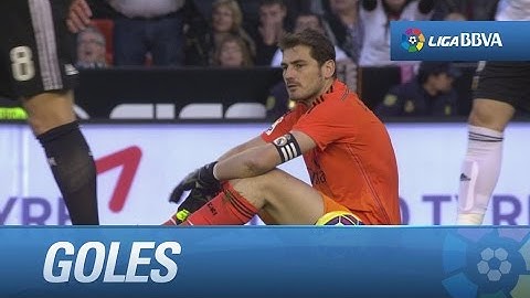 Todos los goles de Valencia CF (2-1) Real Madrid - HD