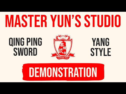 Yang Style Qing Ping Sword Demonstration