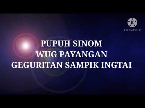 PUPUH SINOM WUG PAYANGAN Sampik Ingtai - YouTube
